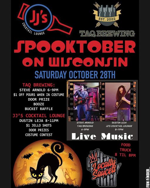 funfinderinfo's tweet image. Experience top-notch service at "JJ’s Cocktail Lounge" located at 173 W Wisconsin Ave, Kaukauna, WI. Our super-friendly staff, expertly crafted drinks, and cozy, relaxing atmosphere guarantee a memorable time. #JJsCocktailLounge #TopQualityService #CraftedDrinks #CozyAtmosphere