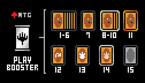 maguchi_tweet's tweet photo. プレイブースター説明の画像のカードがかわいかったのでドット絵にしました
#ドット絵 #pixelart #MTG #プレイブースター #playbooster https://t.co/EHjoPxNvwf