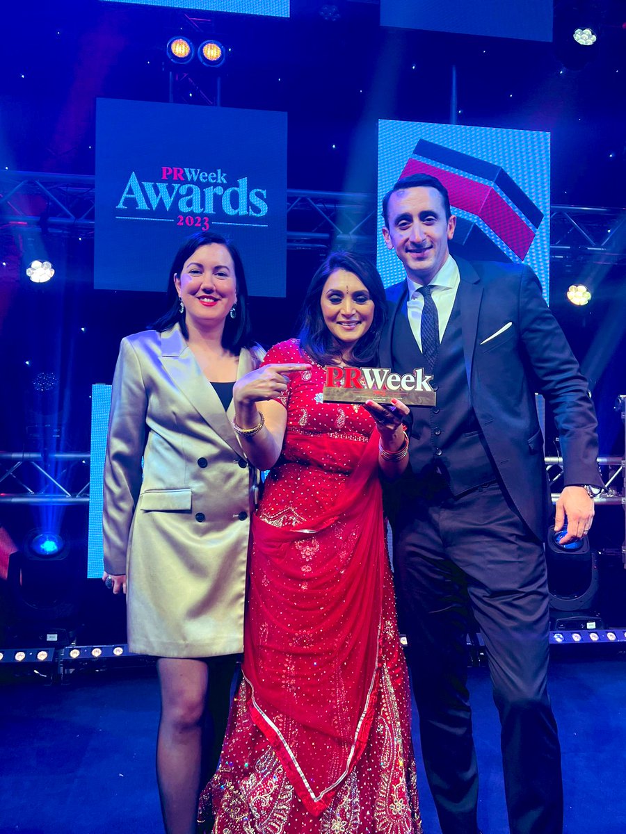 Koray Camgöz (@korcomms) on Twitter photo Hey <a href="/KetchumUK/">Ketchum UK</a> - we did it! 🏆
Large Consultancy of the Year <a href="/PRWeekAwards/">PRWeekAwards</a>
So proud of our incredibly talented squad and excited for what we’re set to achieve in 2024 and beyond.
#PRWeekAwards Hey <a href="/KetchumUK/">Ketchum UK</a> - we did it! 🏆
Large Consultancy of the Year <a href="/PRWeekAwards/">PRWeekAwards</a>
So proud of our incredibly talented squad and excited for what we’re set to achieve in 2024 and beyond.
#PRWeekAwards