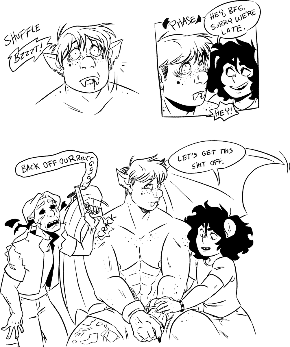 Saving Celesse from Hunters