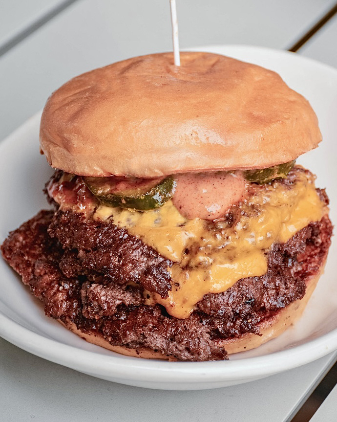Picture this: stacked #Wagyuuuu with Matty Sauce #HiHoCheeseburger