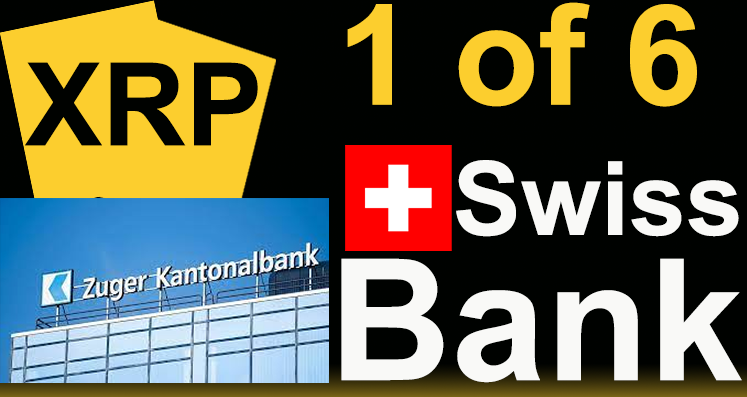 This month: 
Zuger Kantonalbank Launched Crypto Asset Trading and Storage -- #BTC #ETH #XRP #LTC #UNI #MATIC

The Zug Bank has an unlimited government guarantee.
youtu.be/o6Ki3eTyPjs
Fun Trivia: 1 in 8 people in Zug are millionaires.🧐