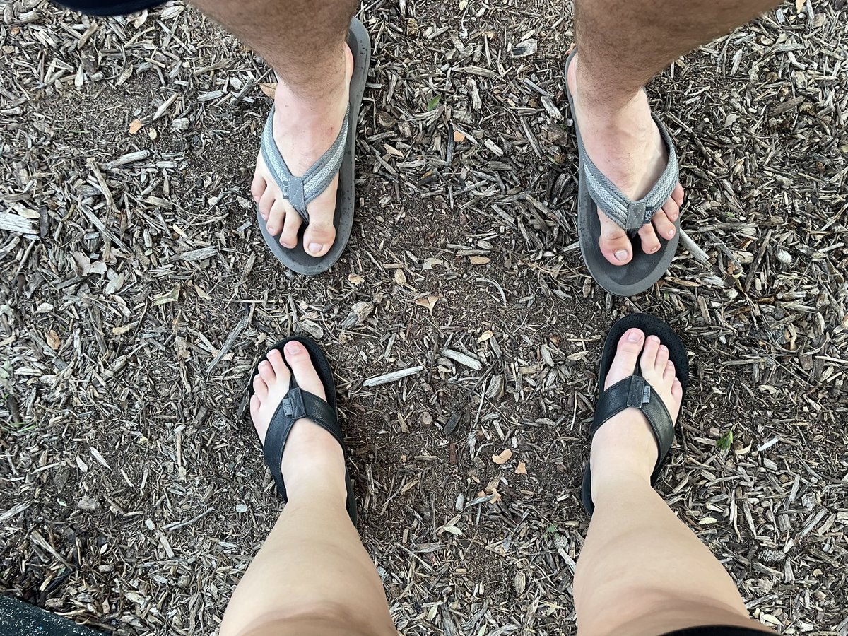 My partner loves taking the feet pics so you’re welcome