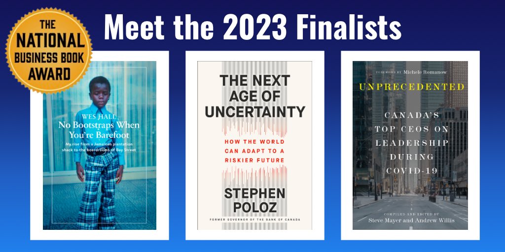 The moment we've all been waiting for has arrived. Deirdre McMurdy, Jury Chair and Adjudicator, has announced the 2023 #NBBAward finalists - exemplifying outstanding Canadian business-related writing!

Read more: nbbaward.com/?page_id=17