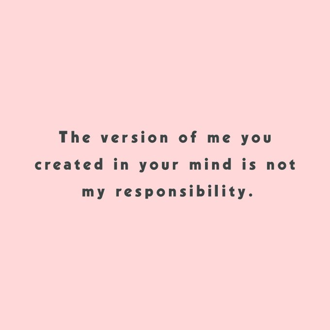 The version of me you created in your mind is not my responsibility https://t.co/sBbmCdibyZ<a href="/tag/lifehacks"class="tags"><span>#lifehacks</span></a><a href="/tag/eternalmuse"class="tags"><span>#eternalmuse</span></a><a href="/tag/heatlesscurls"class="tags"><span>#heatlesscurls</span></a><a href="/tag/heatl"class="tags"><span>#heatl</span></a>