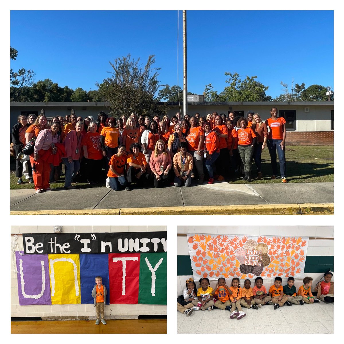 Windsor Forest Elementary stands in Unity against Bullying!!

#UnityDay2023 
#beabuddynotabully