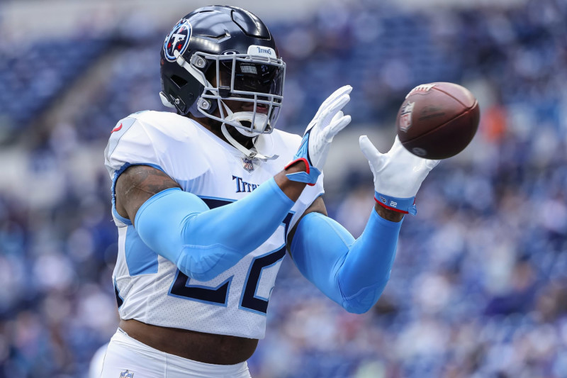 nflrums's tweet photo. The Tennessee Titans are expected to explore trade options for Derrick Henry at the trade deadline. @CBSSports https://t.co/YCO5PNtvzr