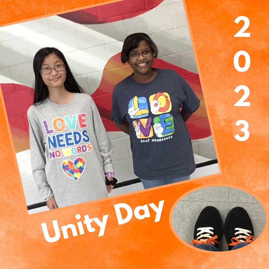BurgSignClub's tweet photo. I even took the time to wear my orange shoelaces for #UnityDay.  Didn't see a lot of orange, but #LewisburgMiddleSchool is a place of of LOVE, kindness, acceptance and inclusion. #LMSPats  #UnityEveryDay #workplacepro #UnityDay2023 https://t.co/bZMZk0Hsqq