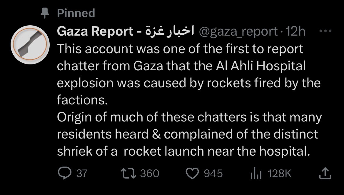 هذا الحساب ينشر اخبار كاذبة <a href="/gaza_report/">Gaza Report - اخبار غزة</a> 
حساب صهيوني مدعوم منهم 
بلغوا عليه و بلكوه حتى لا تنتشر تغريداته