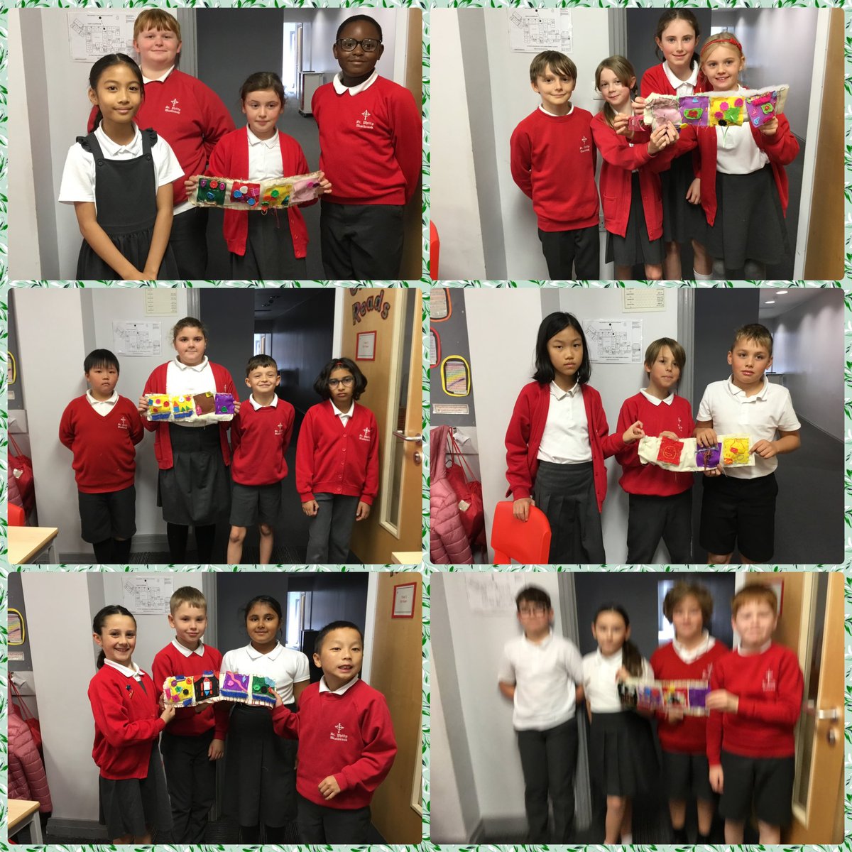 StPhilipsY5B's tweet photo. In DT we have designed a quilt for a Mayan god. We used our history knowledge in our designs and each created a panel using our sewing skills. We think we met our design specifications, although our evaluations suggested some refinements. #teamstphilips #StPhilipCEAPS https://t.co/0q8jfTbyxT