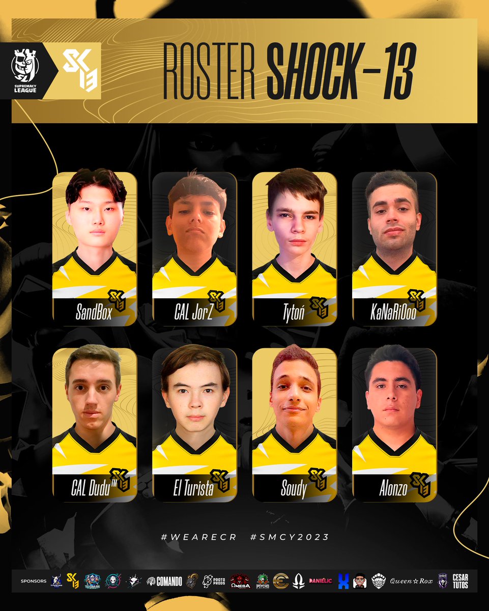 Supremacy League (@cr_supremacy) on Twitter photo ๐ด ๐๐๐๐๐๐ - ๐๐๐๐๐๐
๐
๐ โ๏ธ
๐ก๏ธ <a href="/ShocK13cr/">! ShocK-13 !</a>
๐ฎ Players:
๐ฐ๐ท <a href="/sandboxcr_/">SandBox</a>
๐ช๐ธ <a href="/Jorz221/">JorZ</a>
๐ต๐ฑ <a href="/tytoncr/">Tytoล้ฃ้</a>
๐ช๐ธ <a href="/KaNaRiOoo/">CODE: KANARIO</a>
๐ง๐ท <a href="/dudu_cr8/">Duduโข</a>
๐ท๐บ <a href="/tourist_cr12/">Tourist</a>
๐ช๐ฌ <a href="/soudy_cr/">Soudy CR</a>
๐ต๐ช <a href="/Alonzo03_CR/">Alonzo</a>
#SEASON3
#SMCY2023 ๐ด ๐๐๐๐๐๐ - ๐๐๐๐๐๐
๐
๐ โ๏ธ
๐ก๏ธ <a href="/ShocK13cr/">! ShocK-13 !</a>
๐ฎ Players:
๐ฐ๐ท <a href="/sandboxcr_/">SandBox</a>
๐ช๐ธ <a href="/Jorz221/">JorZ</a>
๐ต๐ฑ <a href="/tytoncr/">Tytoล้ฃ้</a>
๐ช๐ธ <a href="/KaNaRiOoo/">CODE: KANARIO</a>
๐ง๐ท <a href="/dudu_cr8/">Duduโข</a>
๐ท๐บ <a href="/tourist_cr12/">Tourist</a>
๐ช๐ฌ <a href="/soudy_cr/">Soudy CR</a>
๐ต๐ช <a href="/Alonzo03_CR/">Alonzo</a>
#SEASON3
#SMCY2023