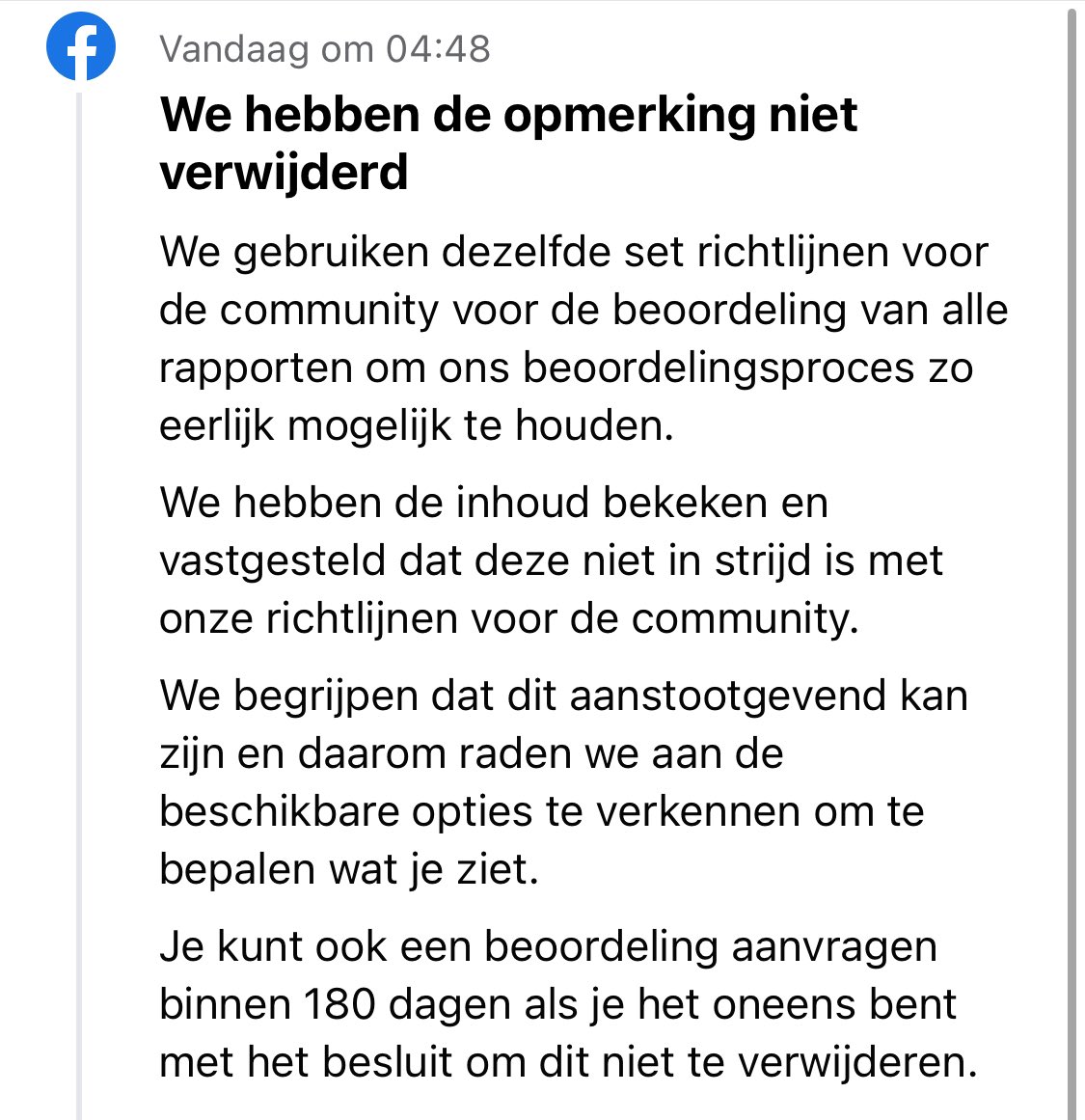 Bgistely's tweet photo. Volgens Facebook is dit niet in strijd met de richtlijnen? https://t.co/jEn1CignB5