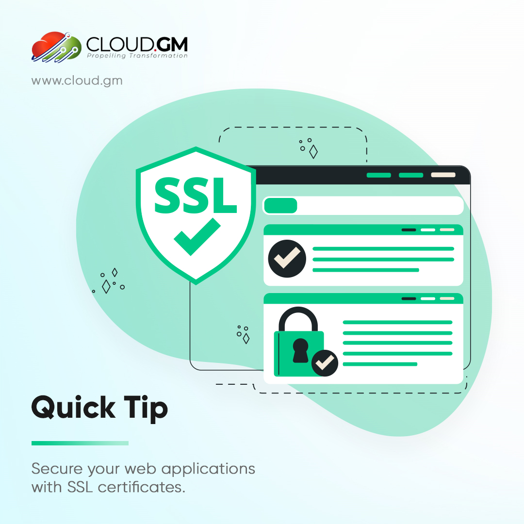 Protect your web applications with SSL Certificates.

Stay tuned for more valuable tips!

🌐 hubs.ly/Q023mW520

#cloudgm #businessoptimization #cloudeconomy #cloudconsulting #cloudjourney