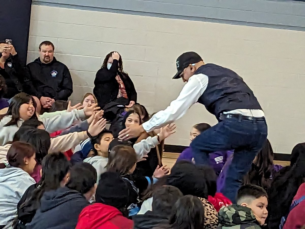 tammy denomme (@tmdenomme) on Twitter photo Big moment <a href="/CCHCrusaders/">Catholic Central Crusaders</a> today when <a href="/PoetsBand/">The Poets - Tragically Hip Tribute</a> lead singer left the stage & high-fived the kids. Incredible Tragically Hip Cover Band. Cool to have Standing Stone students from <a href="/OneidaNationWI/">Oneida Nation</a> and students from St Mary's Choir <a href="/LDCSB/">London District Catholic School Board</a> as well as CCH and Grand Confederacy Council. Big moment <a href="/CCHCrusaders/">Catholic Central Crusaders</a> today when <a href="/PoetsBand/">The Poets - Tragically Hip Tribute</a> lead singer left the stage & high-fived the kids. Incredible Tragically Hip Cover Band. Cool to have Standing Stone students from <a href="/OneidaNationWI/">Oneida Nation</a> and students from St Mary's Choir <a href="/LDCSB/">London District Catholic School Board</a> as well as CCH and Grand Confederacy Council.