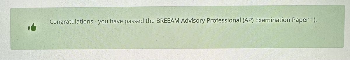 Looking forward to joining project teams as a BREEAM AP soon! <a href="/BRE_BREEAM/">BREEAM Official</a>  #sustainability