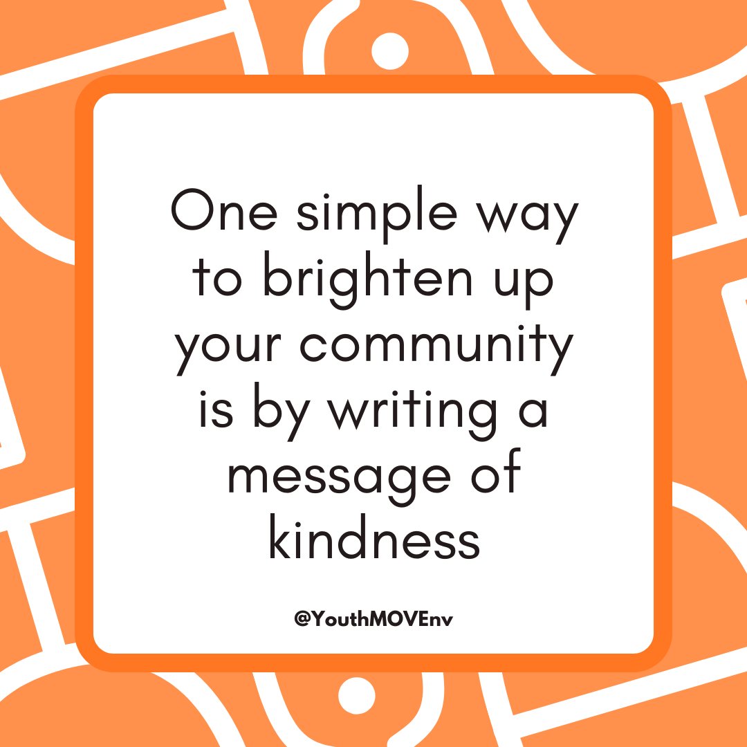 YouthMOVEnv's tweet photo. Click the provided link to visit our page with templates to write your own message of kindness, and to be entered to win some awesome prizes! https://t.co/I00j8AbTLx #UnityDay2023 #bekind https://t.co/rDzEjbsaF9