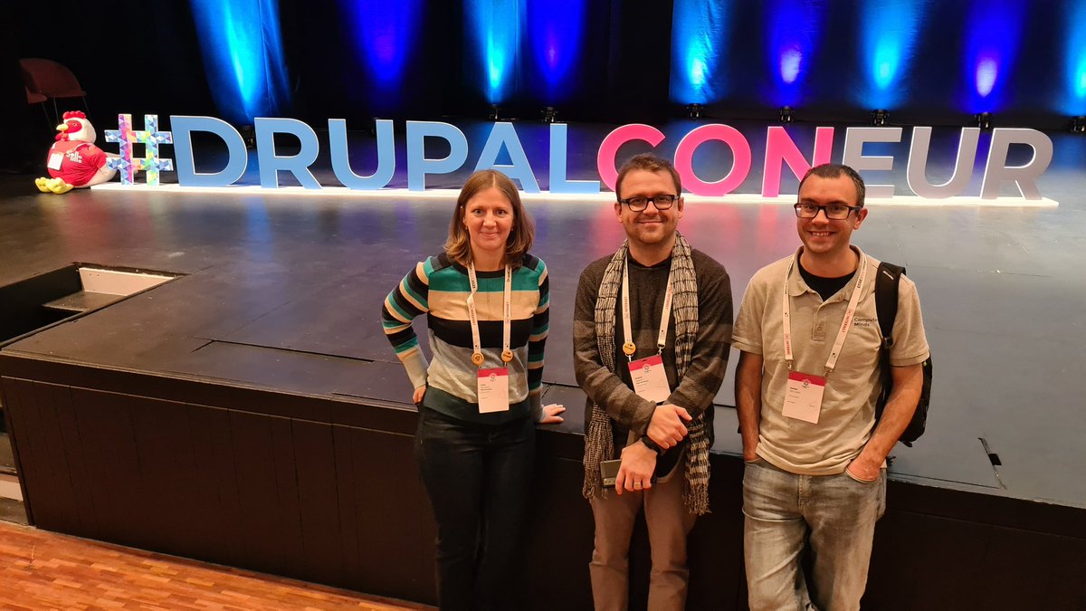 computerminds's tweet image. Bon soir tout le monde! Come read our first report on our time at #DrupalConEur so far: computerminds.co.uk/articles/drupa…