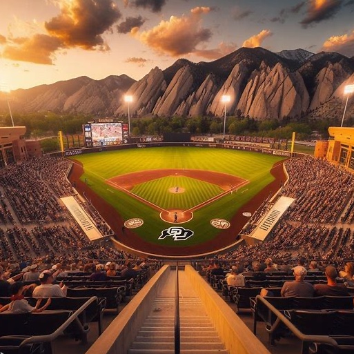 CUBarstool's tweet photo. Asked AI to create a ballpark for when CU adds baseball https://t.co/BWuBtChqlz