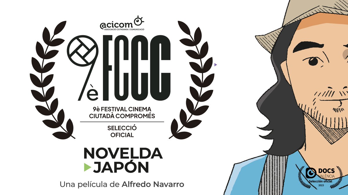 GRANDES NOTICIAS.  Nuestro proyecto  Novelda-Japón  selecionado en el Festival cinema ciutadà compromés  <a href="/acicom_/">ACICOM-Ciutadania i Comunicació</a>     Muy contentos con esta nueva selección 📷