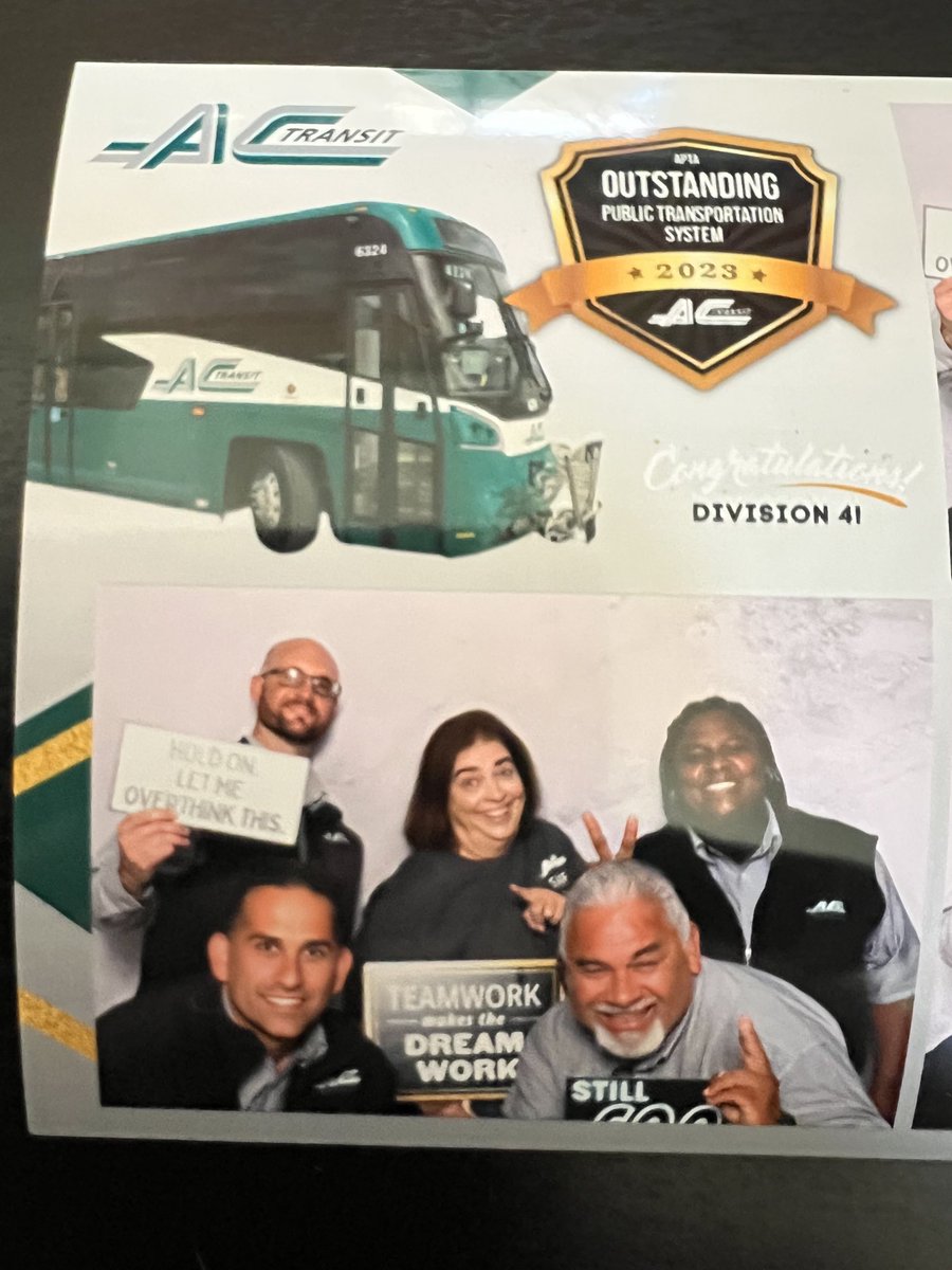dianecashaw's tweet photo. Celebrating at D4. Thank you to all of the AC Transit employees for this great accomplishment. https://t.co/pkDlPfNJ9o