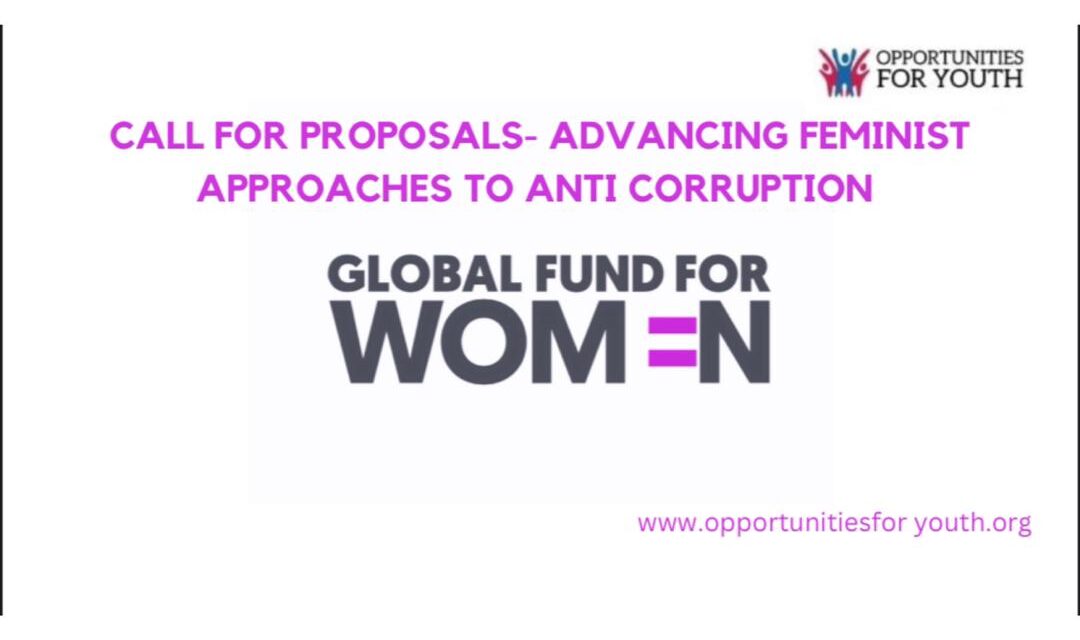 opportunitiesfy's tweet photo. 🌍 Join us in the fight against corruption through feminism! 💪 The Global Fund for Women, in partnership with SIDA, offers grants ($20-50K/year) for innovative projects. Be part of the change – apply by Oct 31  https://t.co/fd1tQWRnfp

#CorruptionFreeWorld #Empowerment https://t.co/DZEIwy6Fr1