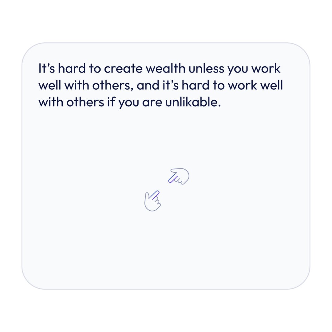 gofilot's tweet photo. Even if you can do it without kindness, rich jerks end up poor in friendship. You can buy friends, but not good ones. 

- James Clear (@JamesClear)

Follow @gofilot for more insightful content.

#kindness #wealth #people #longterm #mindset https://t.co/QMAhcYCgqX