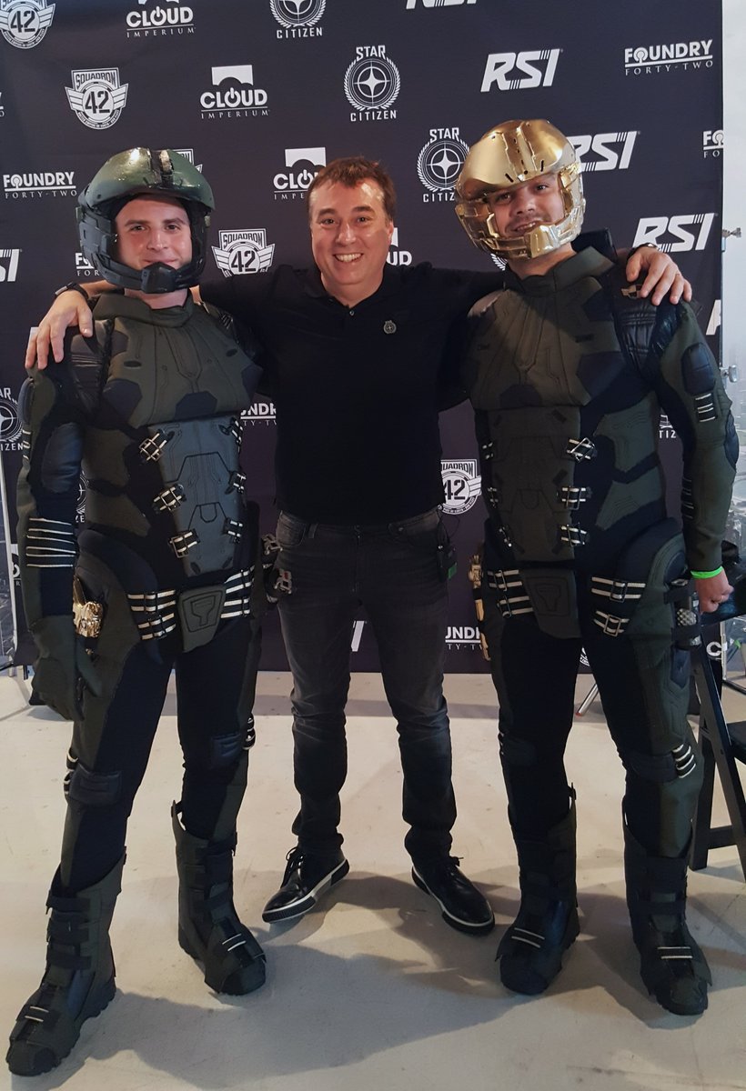 RobertsSpaceInd's tweet photo. While the #CitizenCon2953 Cosplay Contest powered by @tobiigaming is maxed out for participants this year, don't let that stop you from dressing up! 

We'll be looking to reward our favorite cosplayer on the showroom floor with something special. 😉 https://t.co/fDDdCzfgp0