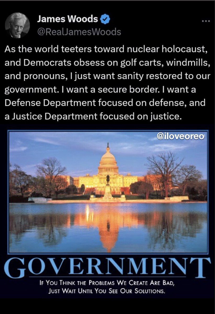💯Agree, @RealJamesWoods, #WeThePeople want the bullshit to end! #GOP #SpeakerOfTheHouse #DrainTheSwamp #TermLimits