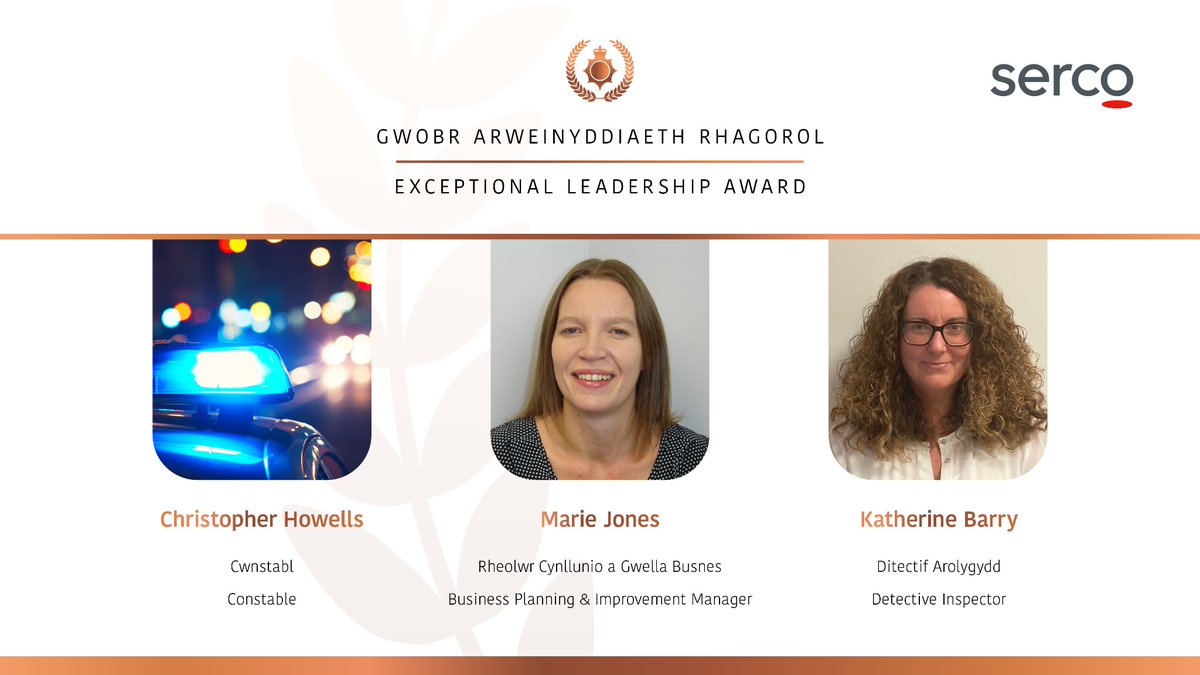 swpolice's tweet photo. On to the Exceptional Leadership Award, sponsored by Serco.
Nominated in this category are…
#TeamSWPAwards https://t.co/7eq7EXLPyL