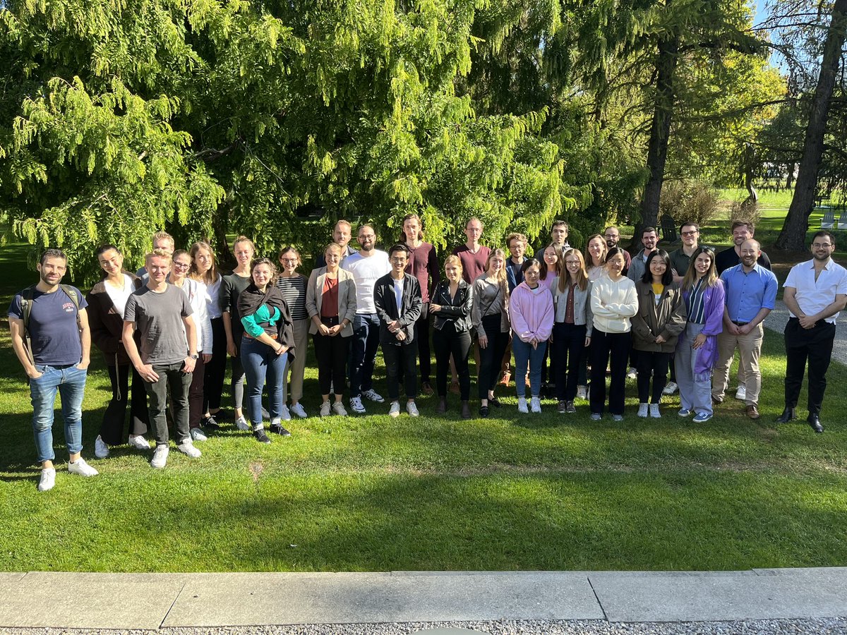 mar_pappa's tweet image. Wonderful MD-PhD retreat once again, were students of the @UZH_en, @UniBasel_en, @unil and @universitybern presented their projects, connected and enjoyed the sun of the Bernese countryside.
Wonderful talk by @DenisSchapiro
#mdphd #phd #science #medicine #physicianscientist