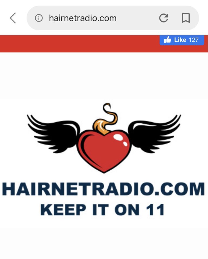 RandDavidRocks's tweet photo. Thanks @Beau_Macmanus at @hairnetradio1 for playing Red Rocker Girl by DramaQueen! https://t.co/wiPajmTSCL