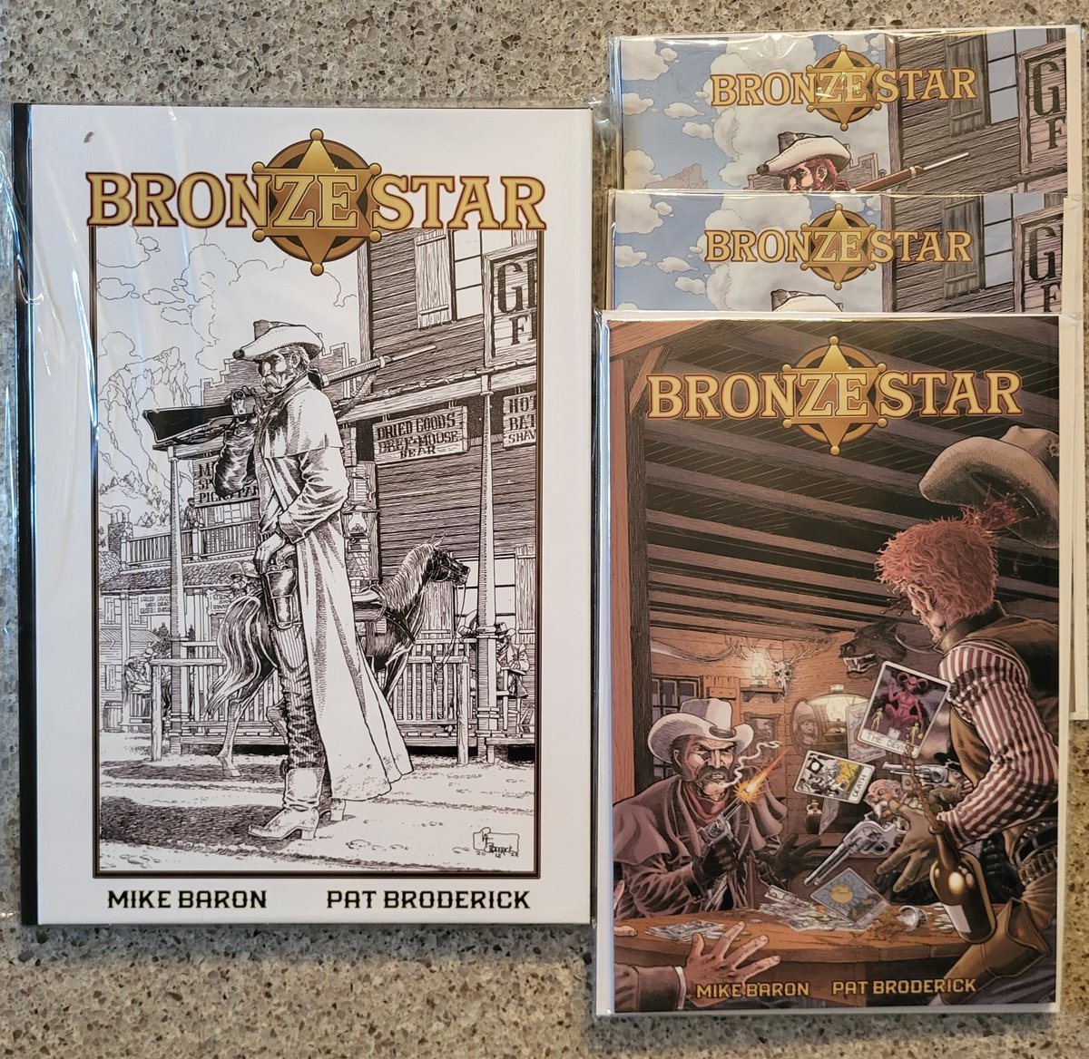 Got my order in today. Thanks Mike
#BronzeStar #MikeBaron
@BloodyRedBaron