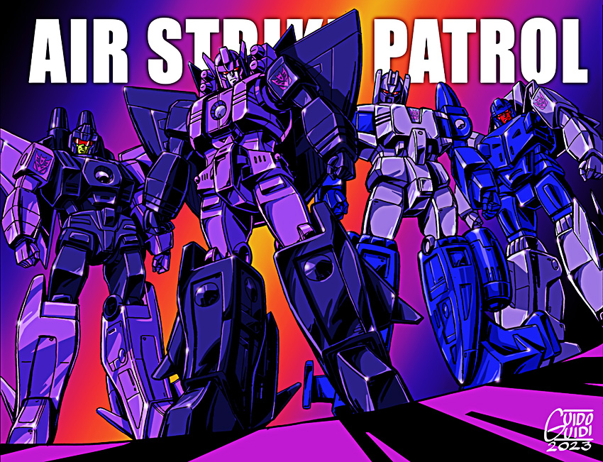 Guido_Guidi's tweet image. Transformers G1 - Decepticon Micromasters:
Air Strike Patrol (1988)
#transformers #fanart #micromasters #decepticons
