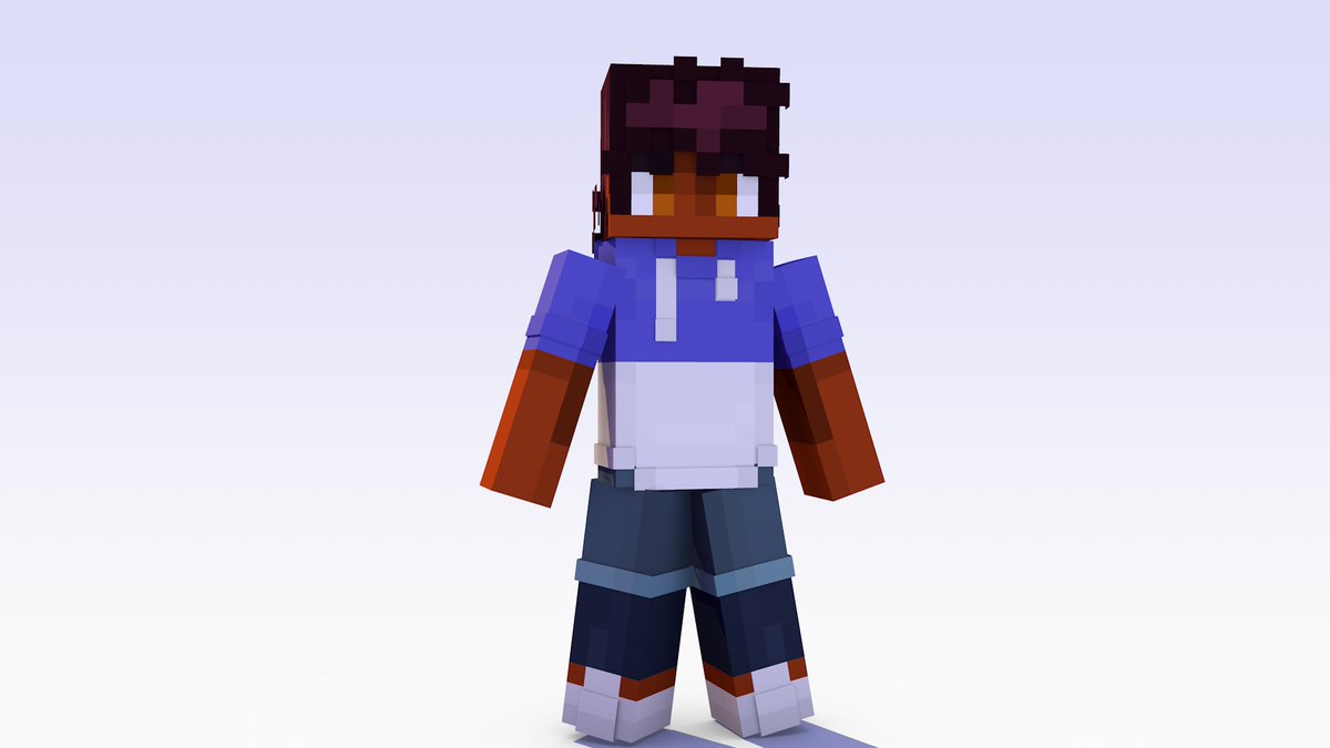 thinkingluz's tweet photo. Another different post here, lol. This time, I just want to share the Luz's skin I made for Minecraft! You're all free to use it :D

The download link is below, and the skin is the Alex type (aka slim arms). https://t.co/TkuAVwDEGp
