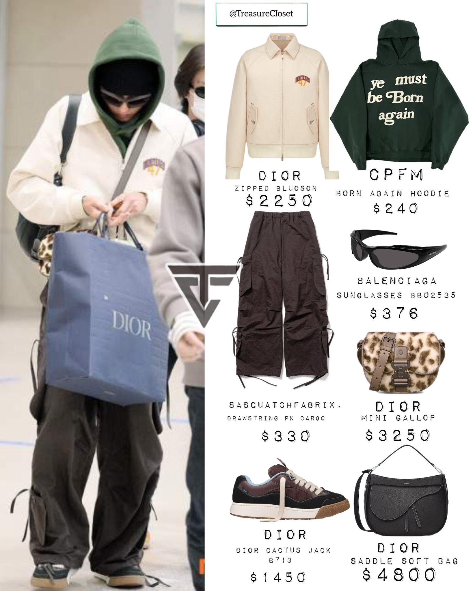 TREASURE WARDROBE on X: #HARUTO wearing #LOUISVUITTON: REMOVABLE