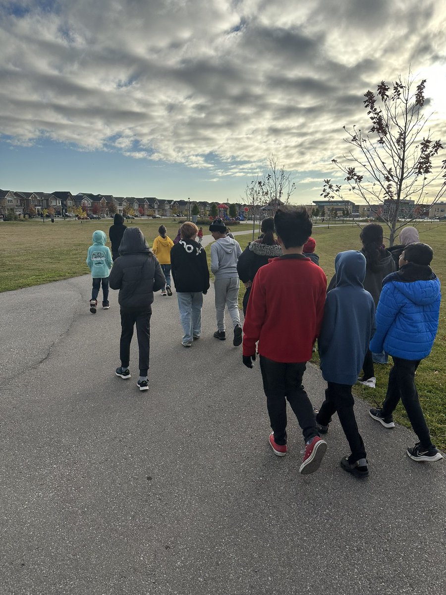 This week, we began one of our mornings with a brisk walk. It nurtures our mental well-being and affords us with the chance to embrace fresh air and gather our thoughts for the day ahead.