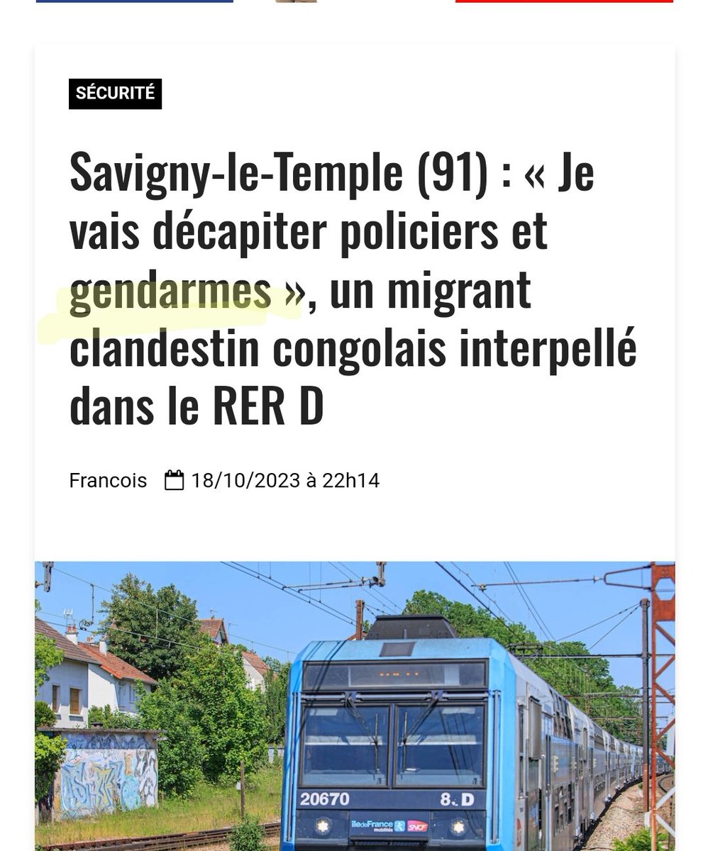 mioliocliogo's tweet photo. @NemesisNemesi75 @MartineAubry 1/2
Les infos rien que pour aujourd'hui. J'en pleure. #EncoreUn https://t.co/AxXkADojBp