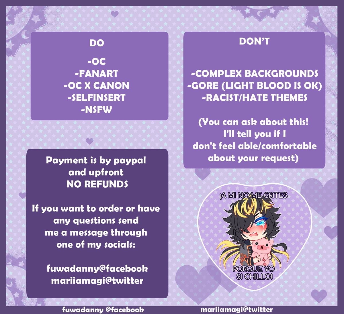 mariiamagi's tweet photo. Hello I have comms open <3 
RTS and likes are appreciated ;w; 

feel free to contact me if you want to order or have any question <3 https://t.co/vk6PrEEX3D