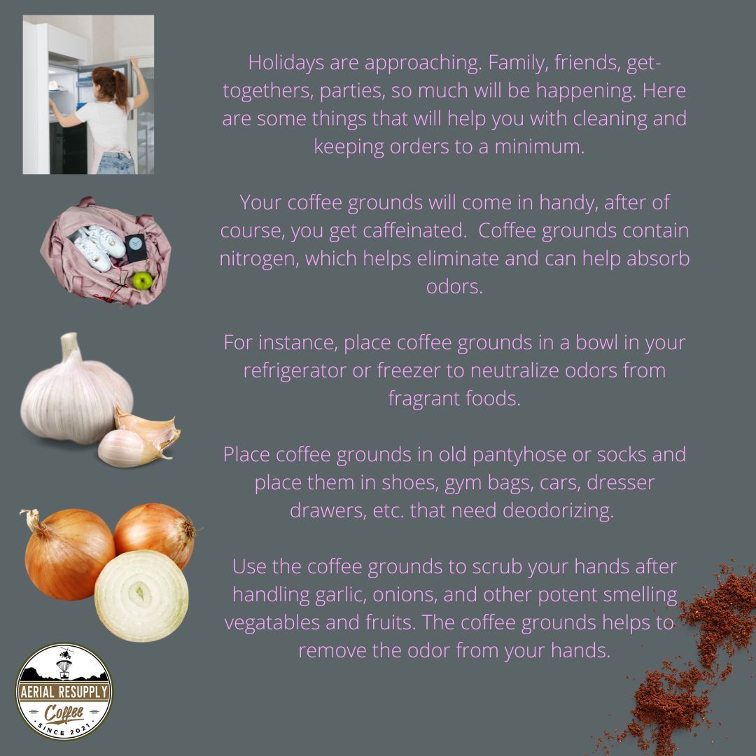 AerialResupply's tweet photo. Are you 'recycling' your coffee grounds? After enjoying a great-tasting cup of coffee, here are some uses for your coffee grounds. Let us what you use your grounds for...
#coffeegrounds #recycling #coffee #staycaffeinated #supportforward #veterans #firstresponders #military https://t.co/01SJLzW0qo