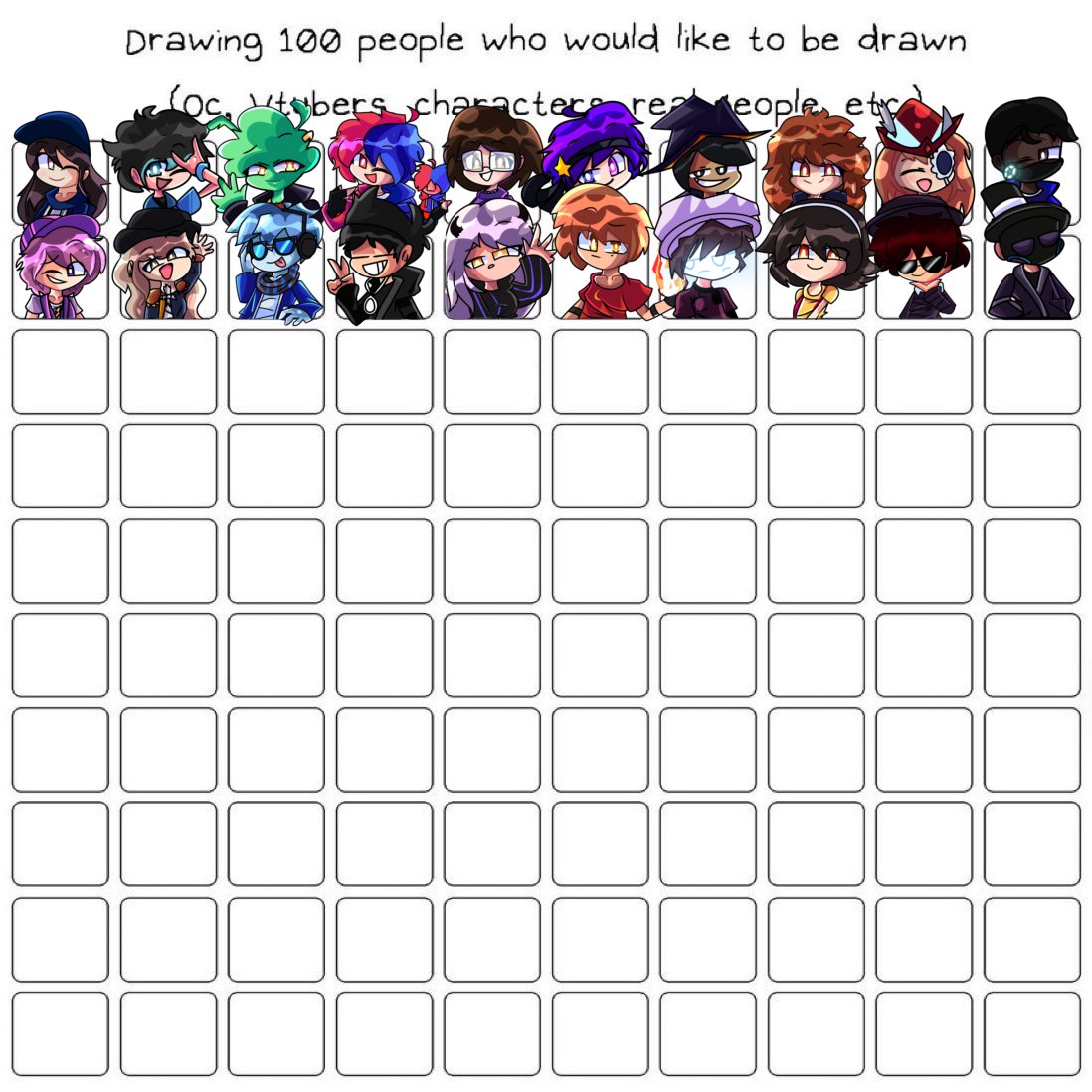 --Finally, I finished  20 drawings and 80 remain Anyway, if you want me to draw you in a challenge, please do follow+like+retweet and send your oc in the comment--
----------------------------------------------
#fnf #arts
#artsy 
#CharacterDrawingDays100
#OC #art #draw