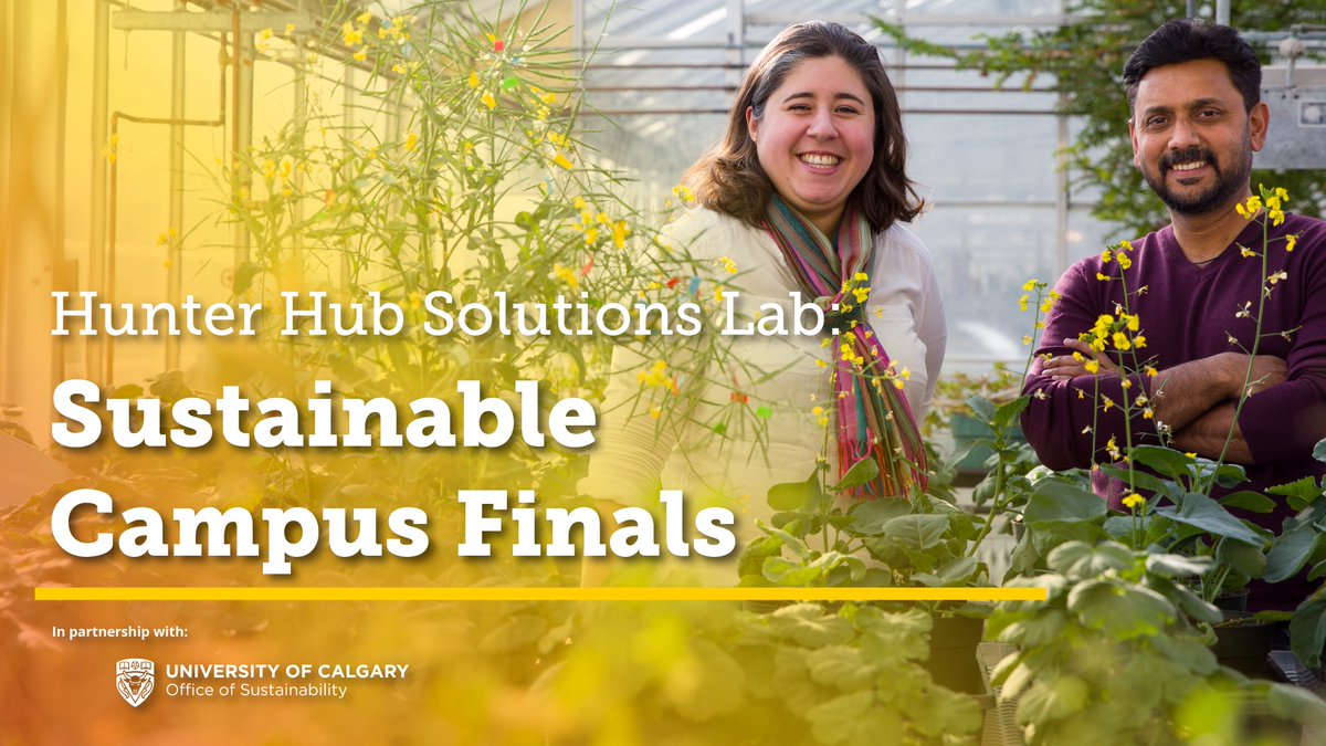 The Hunter Hub Solutions Lab finals are today! ⏰ During the finals, we will be showcasing our top three pitches and announcing the winners of our fall semester’s challenge. We can't wait! #sustainability #challenge #innovation