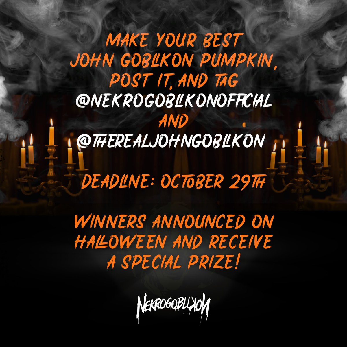 🎃 PUMPKIN INSTAGRAM CONTEST ‼️ <a href="/Nekrogoblikon/">Nekrogoblikon</a>