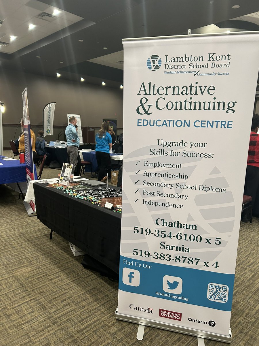 Learning to Earning LivingCK Career Expo happening now at the John D. Bradley Convention Centre.