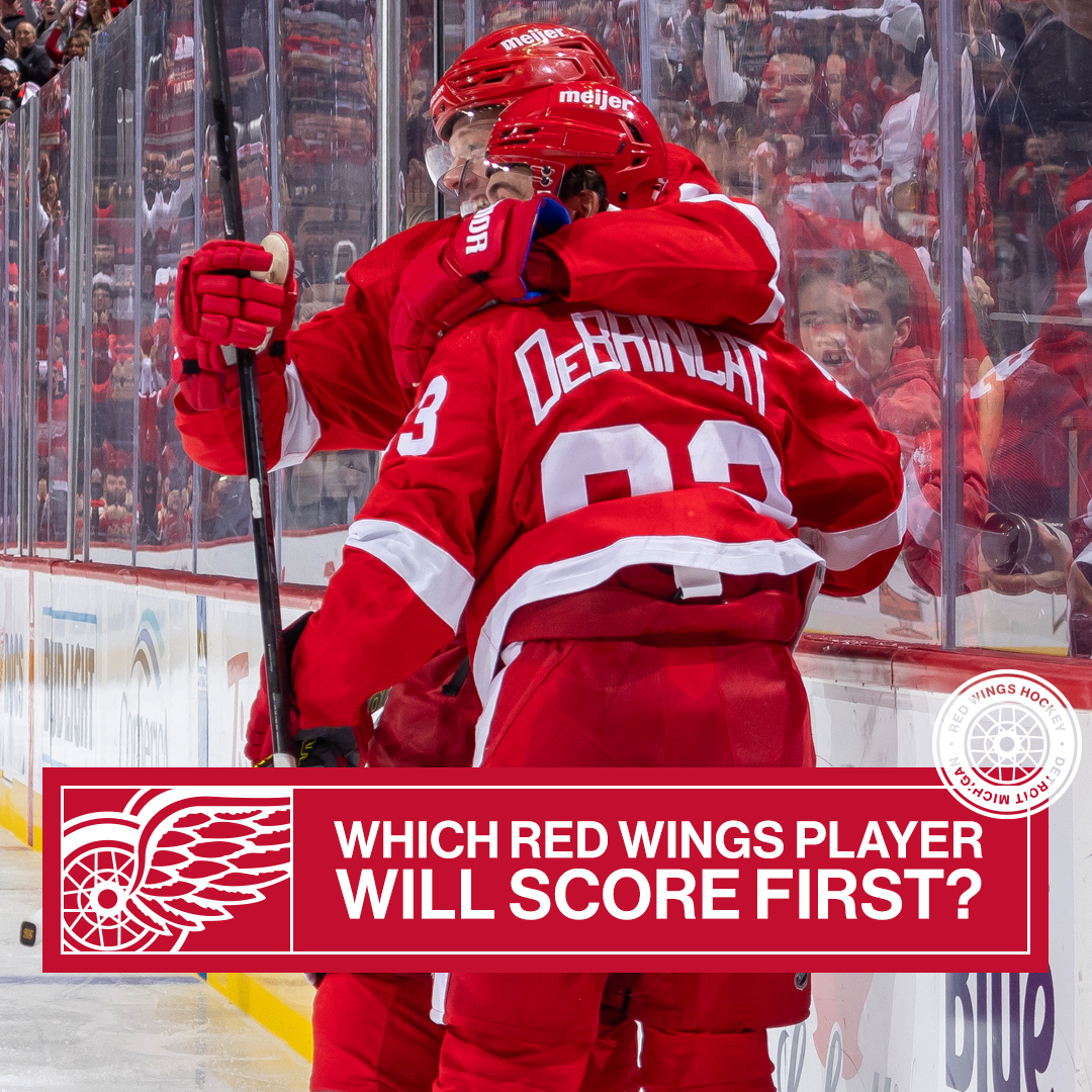 X 上的Detroit Red Wings：「What matchup are you looking forward to