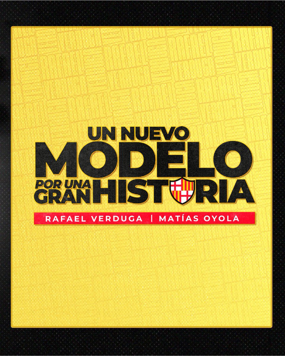 rafaelverduga's tweet photo. Parte fundamental de nuestro nuevo modelo, es la integración de un Director Deportivo. Estructurando de mejor manera el club con una visión a largo plazo. #UnNuevoModeloPorUnaGranHistoria https://t.co/7CM1riWf3q