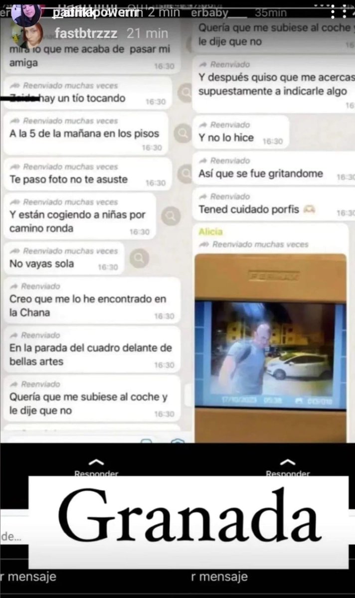 muffinpicante's tweet image. Chicas de Granada tengan cuidado por favor 😭