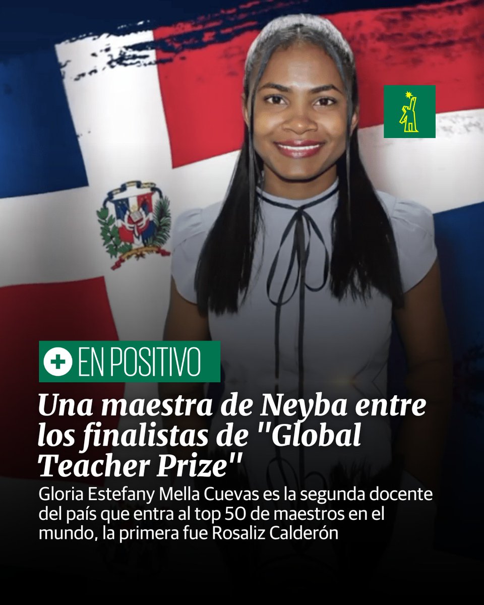 📚 |#EducaciónDL| Una maestra de Neyba entre los finalistas de 'Global Teacher Prize'

🔗ow.ly/wEUY50PYlJh

#DiarioLibre #Neyba #GlobalTeacherPrize #GloriaEstefanyMella