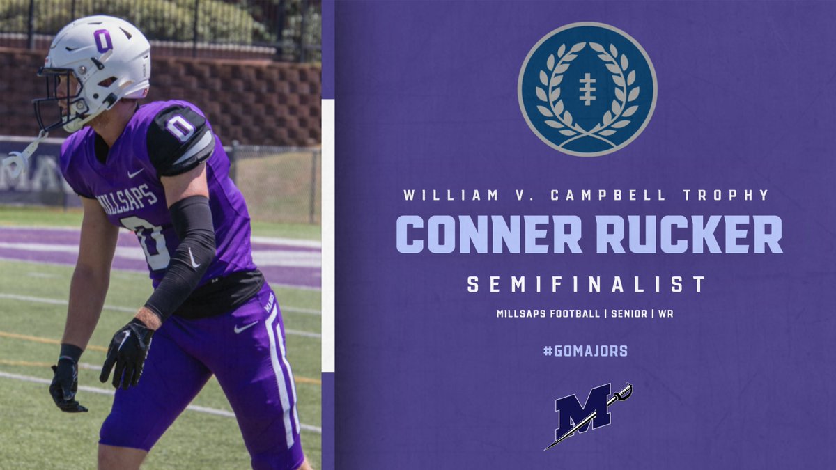 NEWS | Conner Rucker Named Semifinalist for 2023 William V. Campbell Trophy®

Football senior made list of record-breaking 201 candidates for prestigious award. 📚🏈

📰 shorturl.at/hyFXZ

#GoMajors