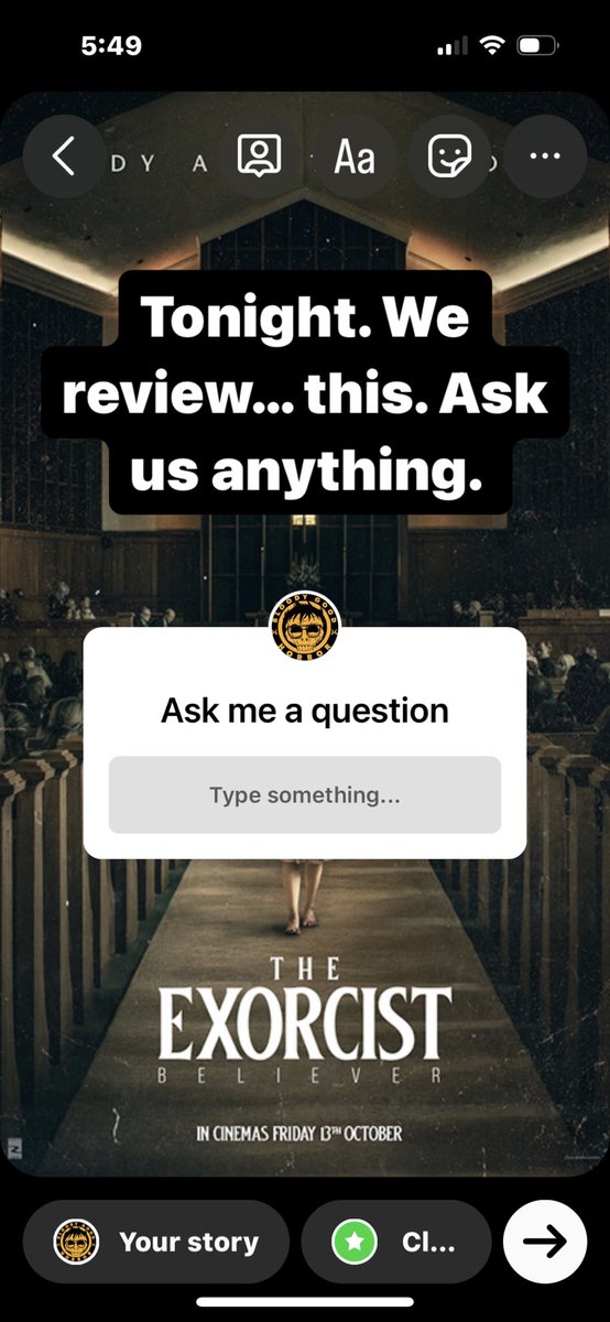 Bloody Good Horror tweet media