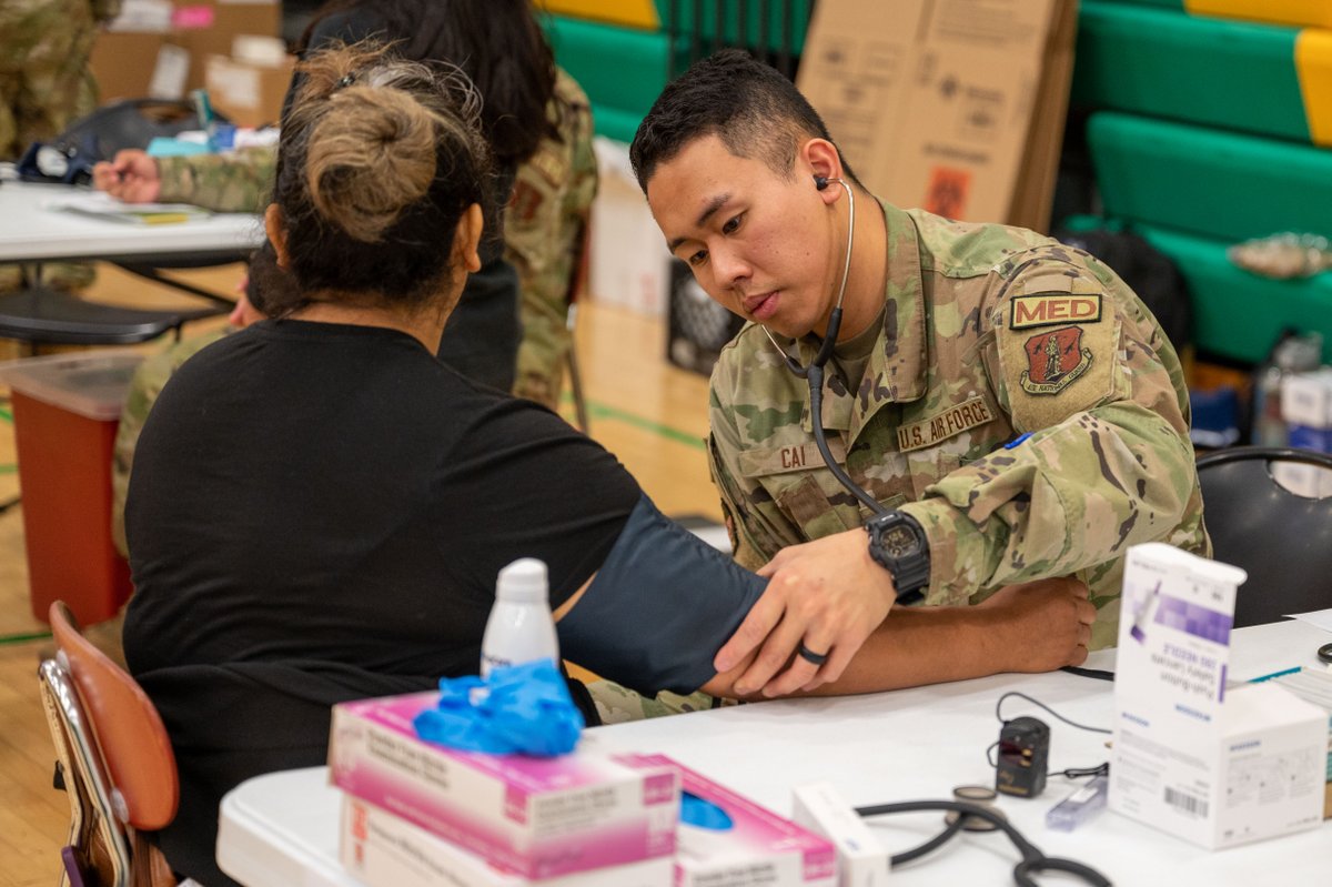 In June, the @AirNatlGuard partnered with the @UnitedWay Rhea County to complete the joint Healthy Tennesseans mission, which provided medical, dental, & optometric care within counties in #Tennessee. Personnel saw 2,631 patients & performed 21,095 procedures #IRTMission